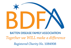 Emblema da fundação de apoio e pesquisa da doença de Batten BDFA